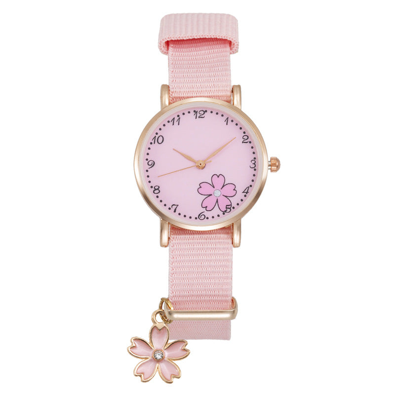 Girl Heart Watch Girl Cute Pendant Macaron Female Watch Ins Student Pendant Watch - Amazhona 