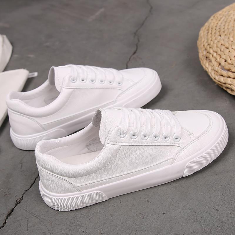 White Shoes Trend Breathable Men's Shoes All-match Casual Canvas Board Shoes Cloth Shoes Small White Tide Shoes - Amazhona 