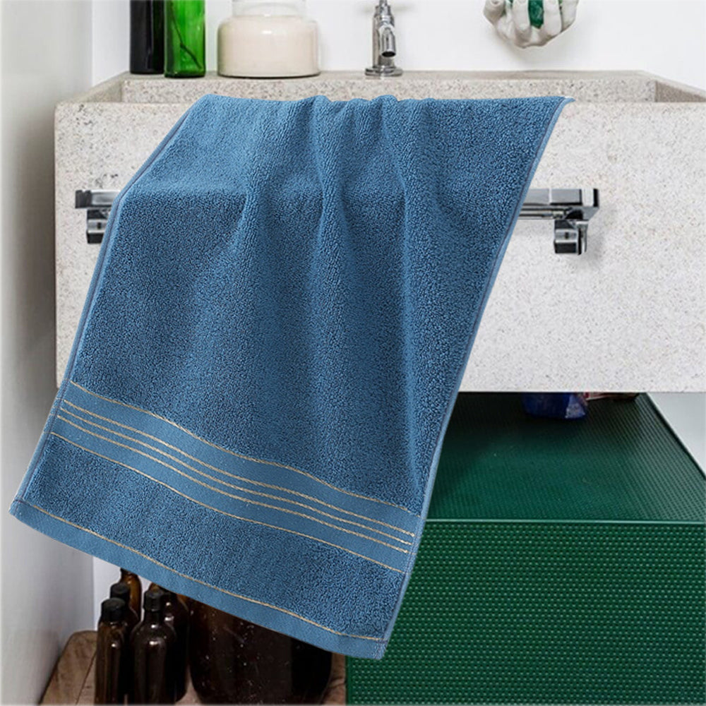 Thick Cotton Towel Absorbent Face Washing Present Towel Embroidery - Amazhona 