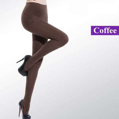 Autumn And Winter Warm Tights Flesh-colored Stockings - Amazhona 