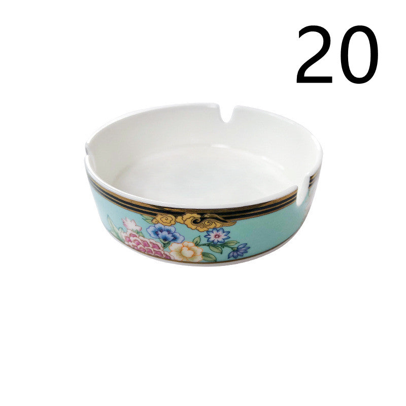 Creative Dishes And Dishes Set Household Chinese Bone China Tableware Set - Amazhona 