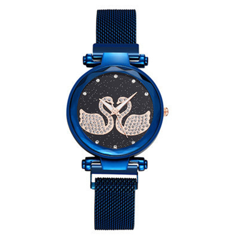 Magnet quartz ladies watch - Amazhona 