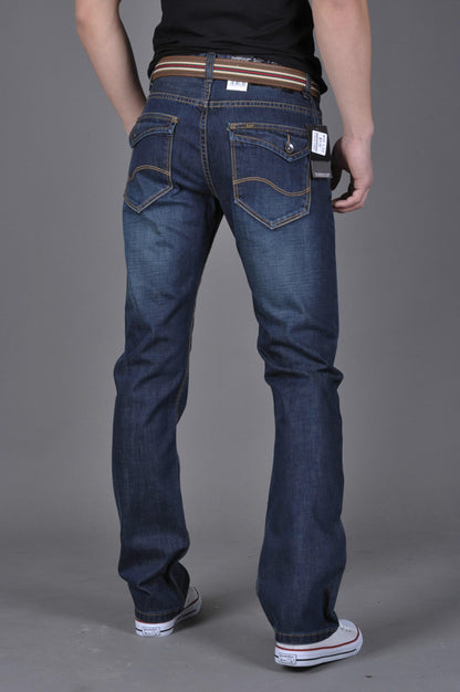 Explosive Fall Winter New Straight Slim Men's Jeans - Amazhona 