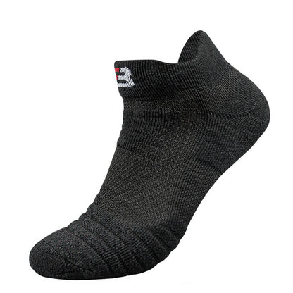 Elite Basketball Socks Men's Short Thick Towel Bottom - Amazhona 