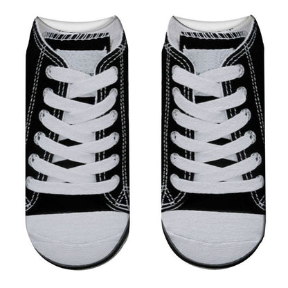 New Sneakers Print New 3D Women's Socks - Amazhona 