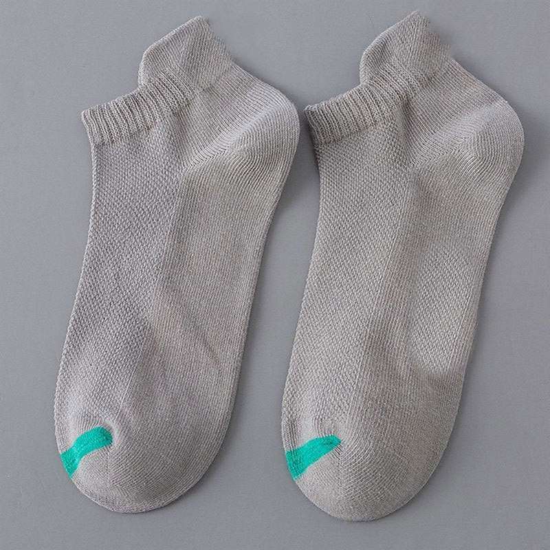 Deodorant Low-top Ankle Socks Mesh Style For Sports Sweat-proof Deodorant - Amazhona 