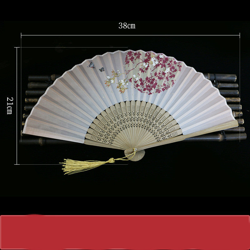 Home Fashion Japanese Print Folding Fan - Amazhona 