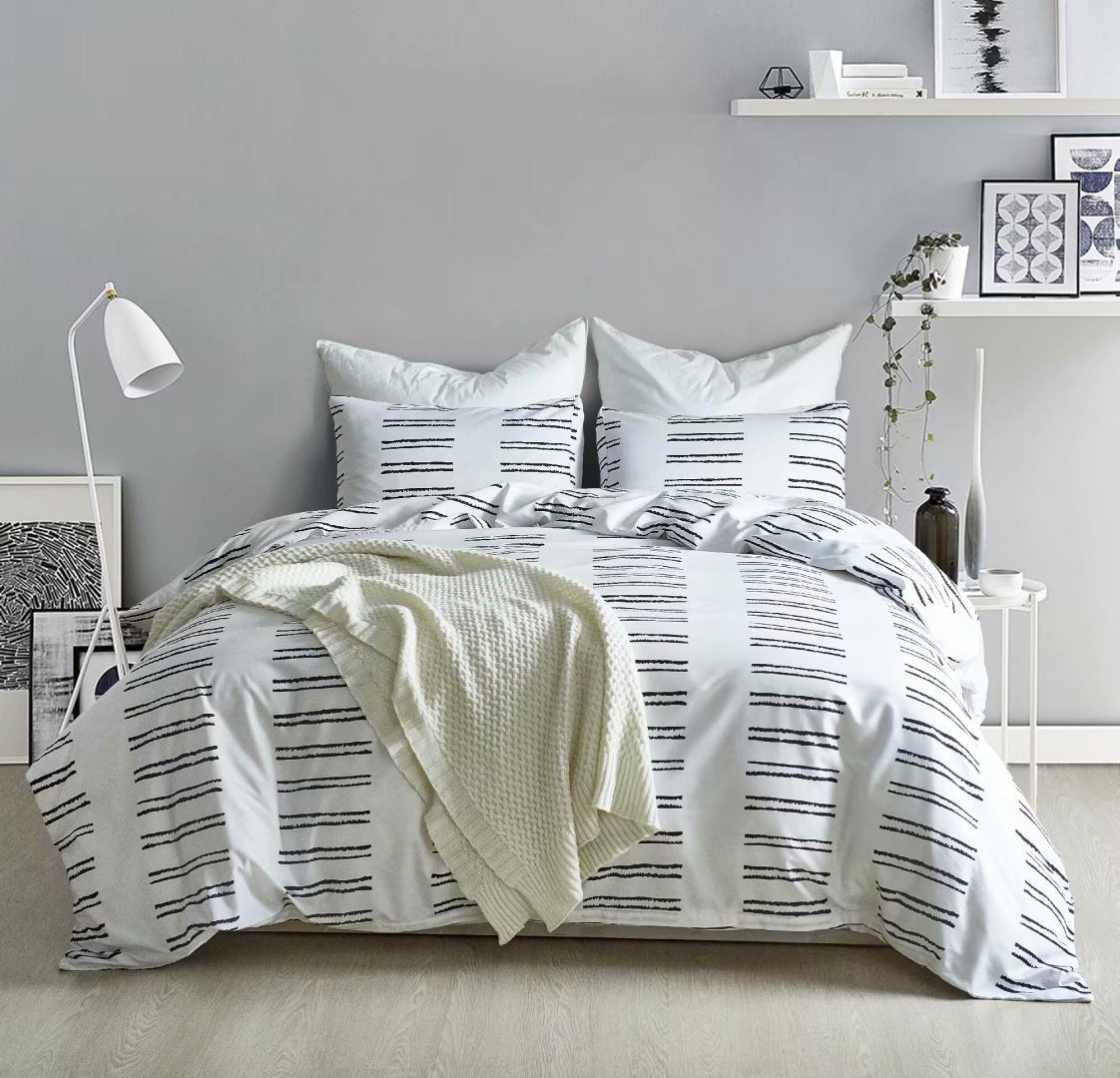 Three-piece Quilt Cover Sheet For Bedding - Amazhona 