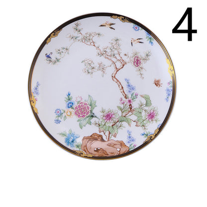 Creative Dishes And Dishes Set Household Chinese Bone China Tableware Set - Amazhona 