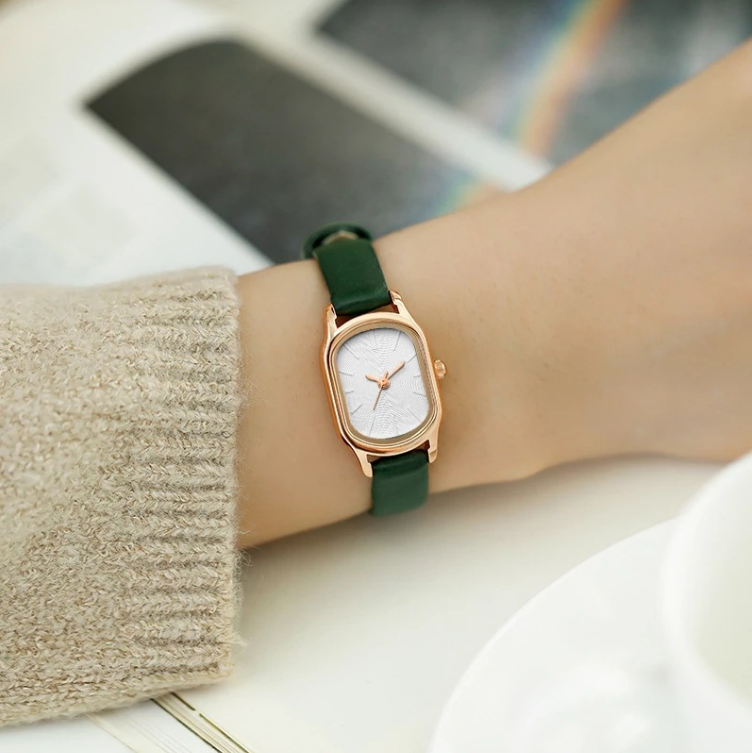 Simple Temperament Thin Strap Small Square Watch - Amazhona 