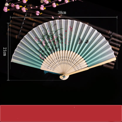 Home Fashion Japanese Print Folding Fan - Amazhona 