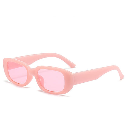 Box Small Box Irregular Fashionable Sunglasses - Amazhona 