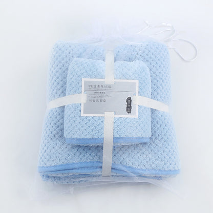 Absorbent Towel Set For Daily Use At Home - Amazhona 