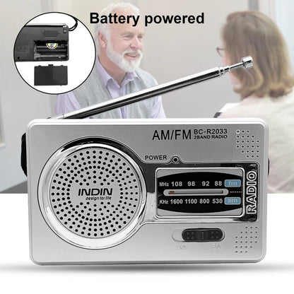 Portable Two Band Radio FM Stereo Semiconductor - Amazhona 