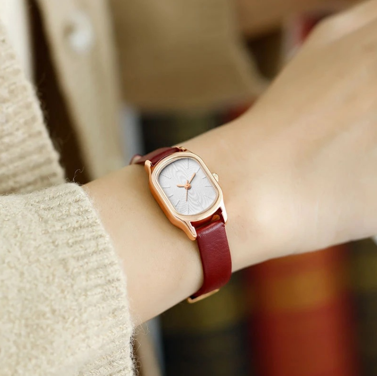 Simple Temperament Thin Strap Small Square Watch - Amazhona 