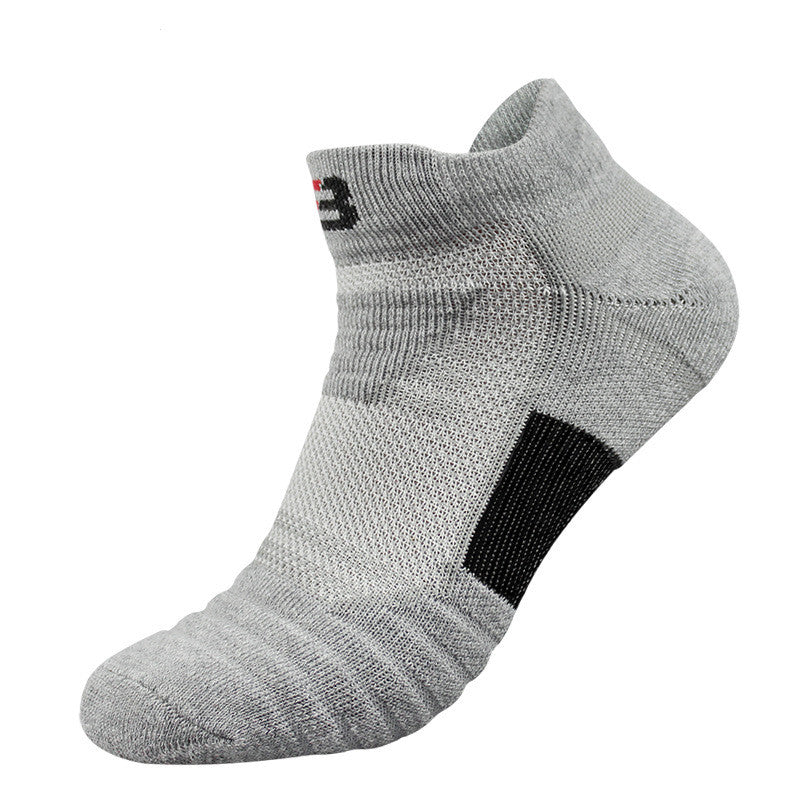 Elite Basketball Socks Men's Short Thick Towel Bottom - Amazhona 