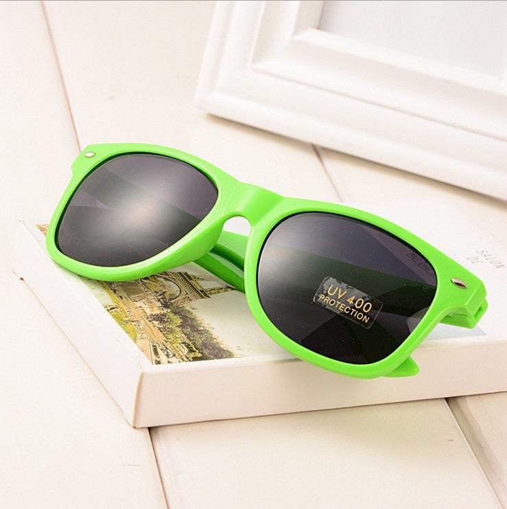 Retro Star Rice Nail Candy Colored Sunglasses - Amazhona 