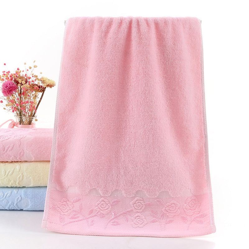 Thickened Cotton Absorbent Towel For Home Use