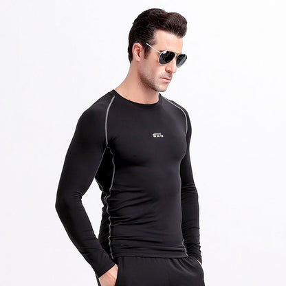 Training Suit Running Autumn And Winter Long-sleeved Top - Amazhona 