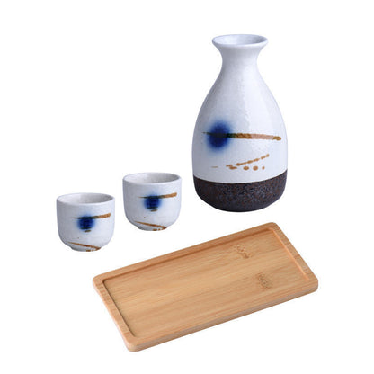 Pure Color Wine Gift Box Set Ceramic Gift - Amazhona 