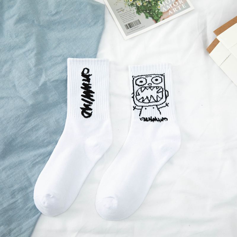 Korean Version Of Street Skateboard Basketball Socks - Amazhona 