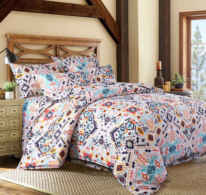 Bohemian Bedding Four-piece Set Of Ethni - Amazhona 