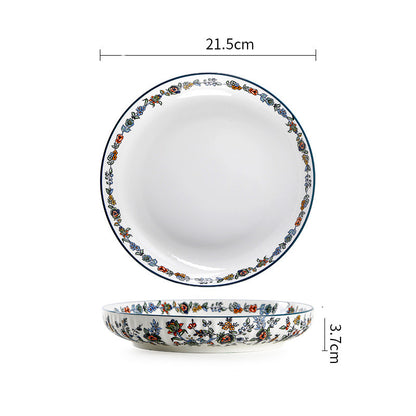 New Chinese Tableware Ceramic Rice Bowl - Amazhona 