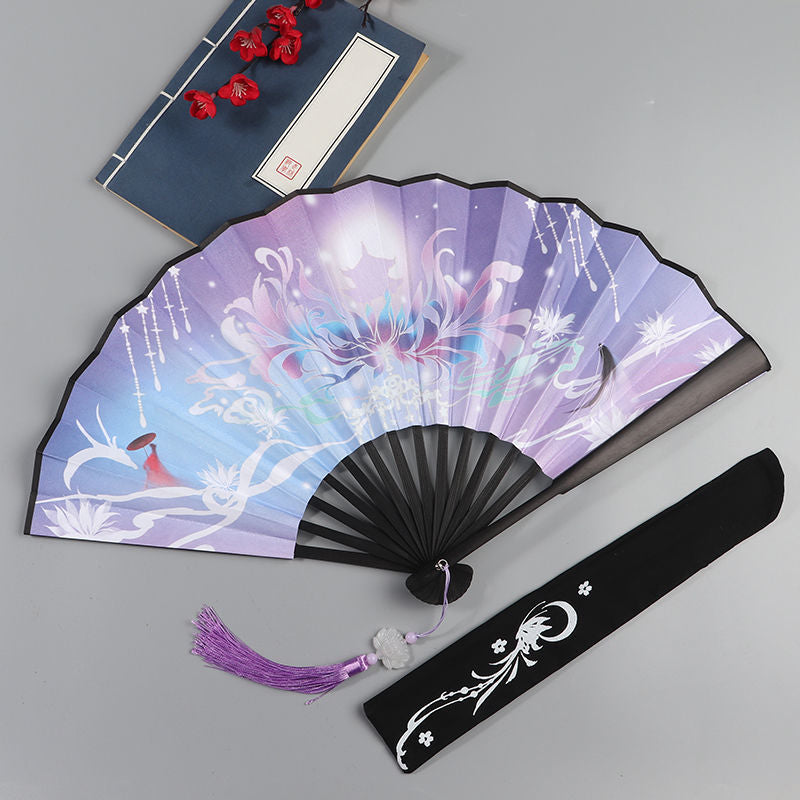 Men's And Women's Fashion Chinese Style Folding Fan - Amazhona 