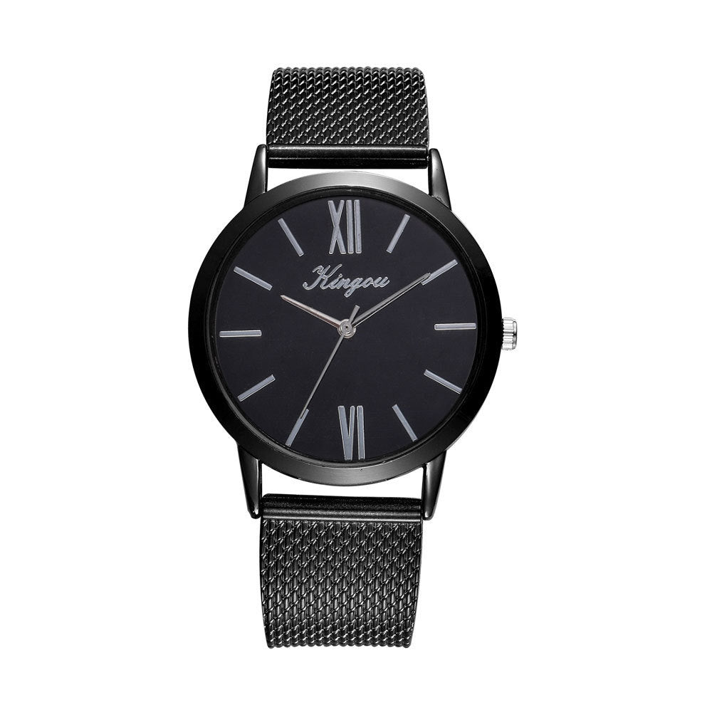 Fashion Simple Ladies Mesh Strap Quartz Watch - Amazhona 