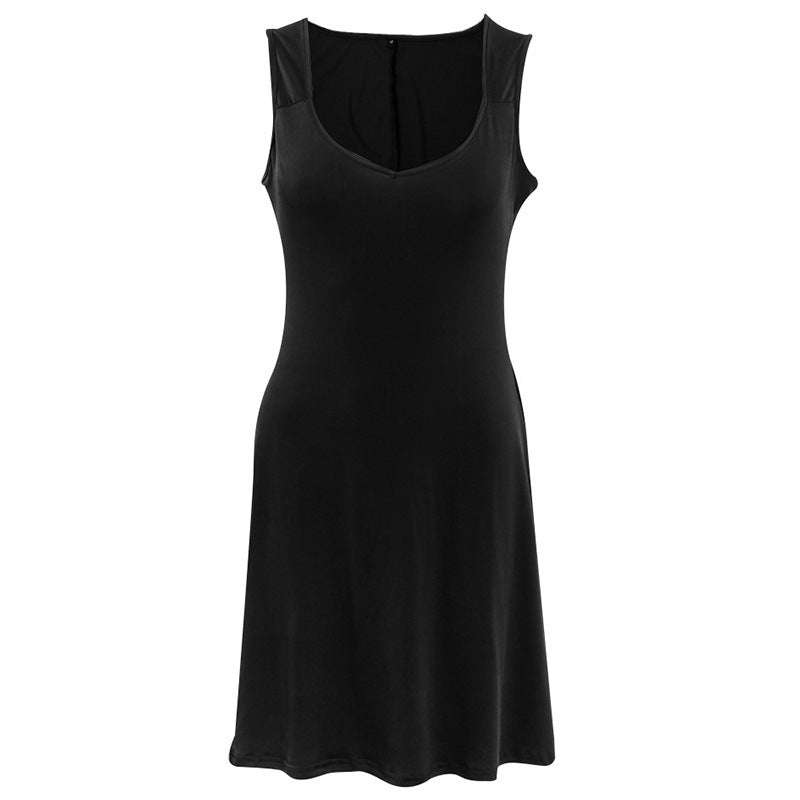 Sleeveless vest dress - Amazhona 