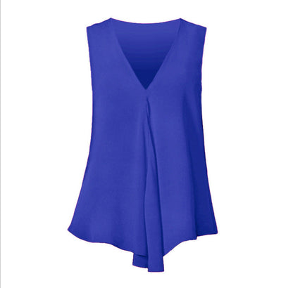 Women's loose sleeveless vest - Amazhona 