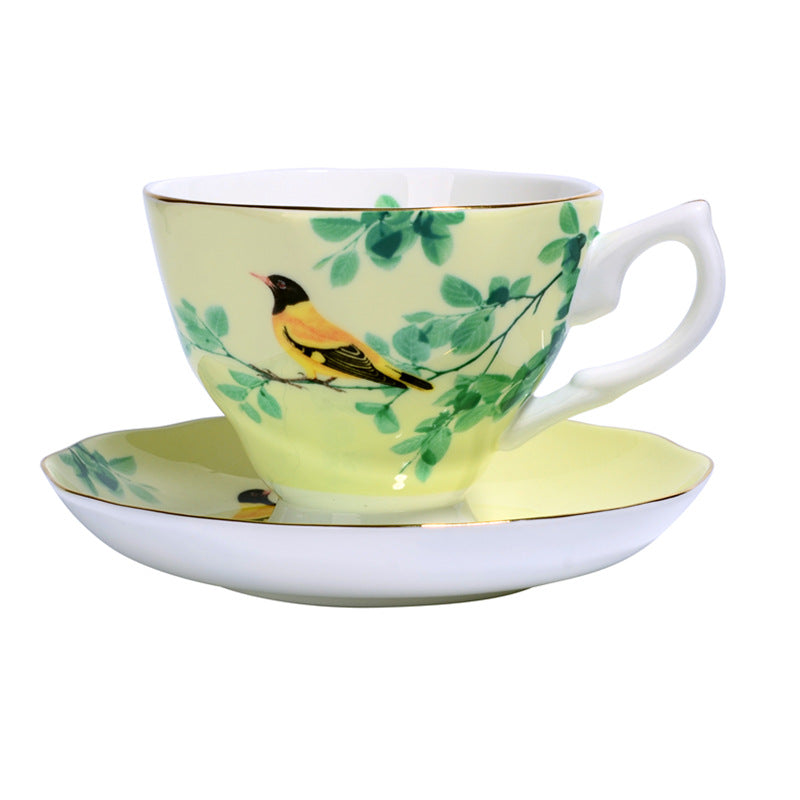 European Classic Series Bone China Coffee Cup - Amazhona 