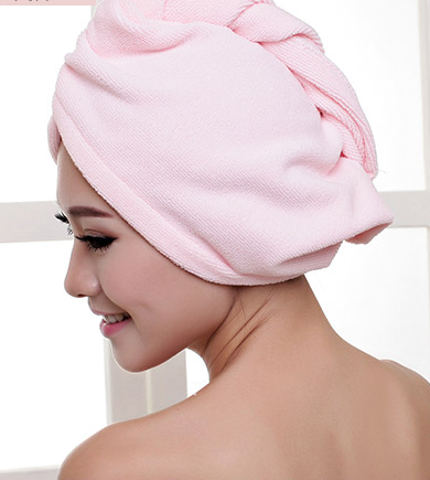 Women's Hair Dryer Cap, Absorbent Dry Hair Towel - Amazhona 