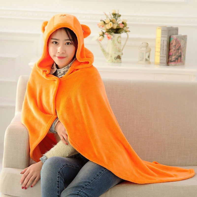 Umaru Chan Cloak Anime Umaru Chan Doma Umaru Cosplay Costume Flannels Cloaks Blanket Soft   Hoodies - Amazhona 