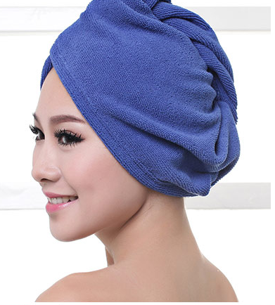 Women's Hair Dryer Cap, Absorbent Dry Hair Towel - Amazhona 