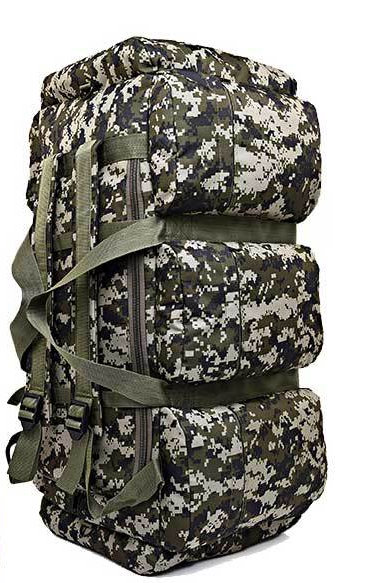 90L Camouflage Outdoor Mountaineering Bag - Amazhona 