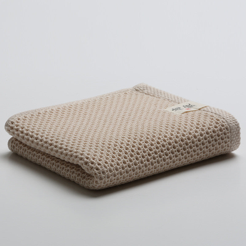 Thickened honeycomb washcloth - Amazhona 