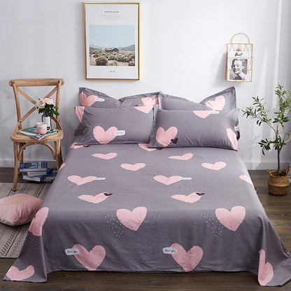 Double cotton bed linen student dormitory - Amazhona 