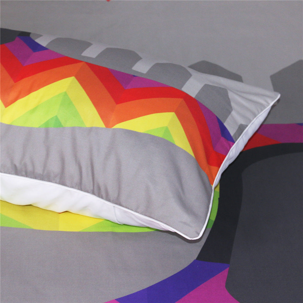 Three-piece bedding set - Amazhona 