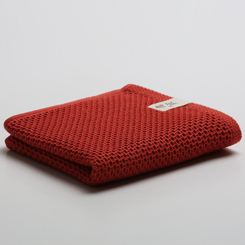 Thickened honeycomb washcloth - Amazhona 