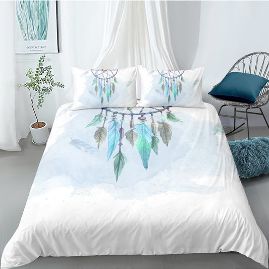 Digital Printing Quilt Cover Three-piece Foreign Trade Dream Catcher Series - Amazhona 