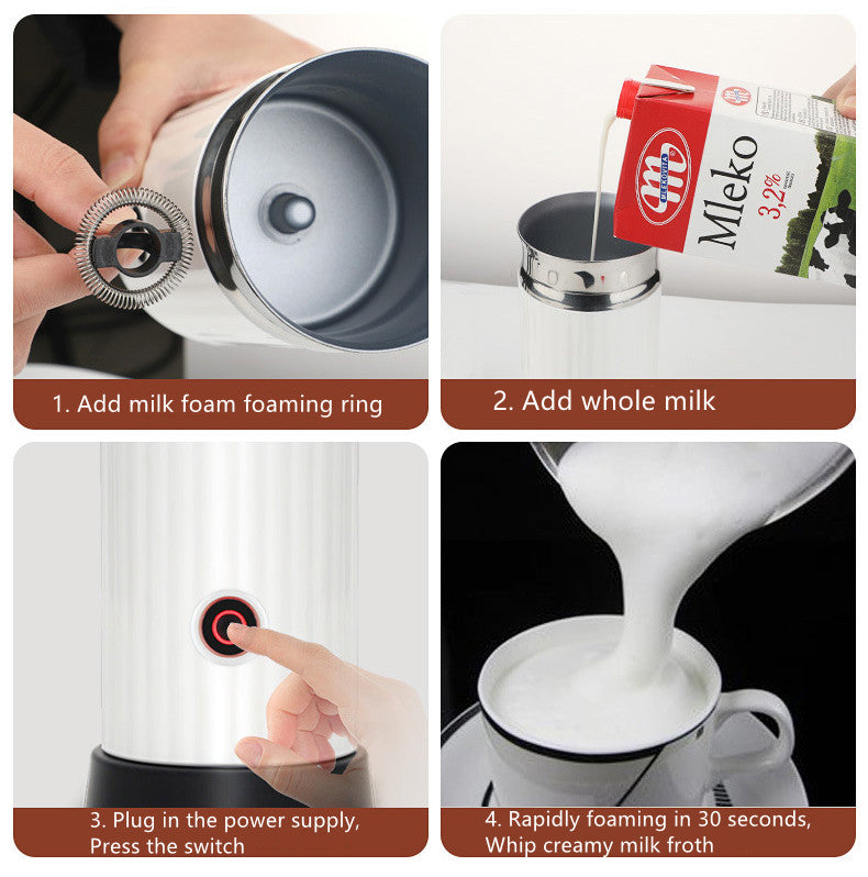 Milk frother, milk electric heater - Amazhona 