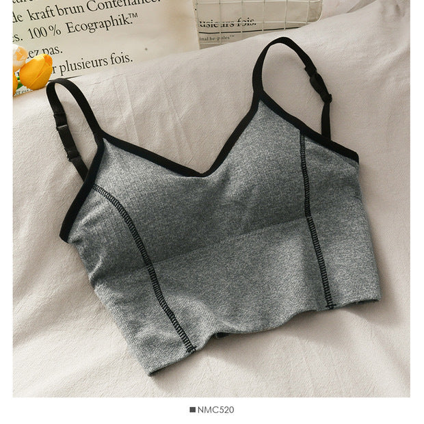 REMI Sport Seamless Bralette Top - Amazhona 