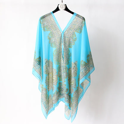 Multifunctional Magic Chiffon Sunscreen Shawl - Amazhona 