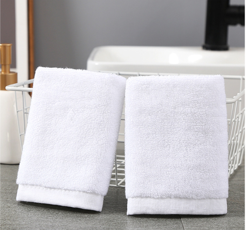 White Cotton Towel - Amazhona 