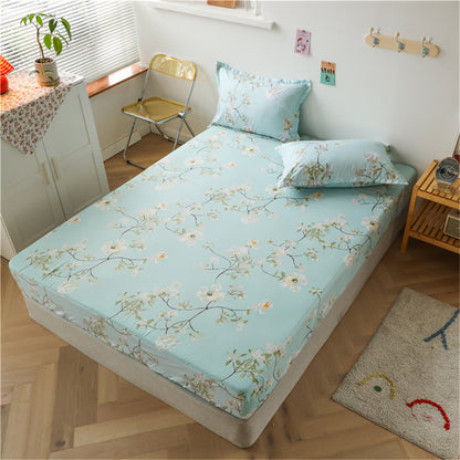 One Piece Bed Sheet Cover Aloe Cotton Simmons Non-slip And Dustproof Mattress Protector - Amazhona 