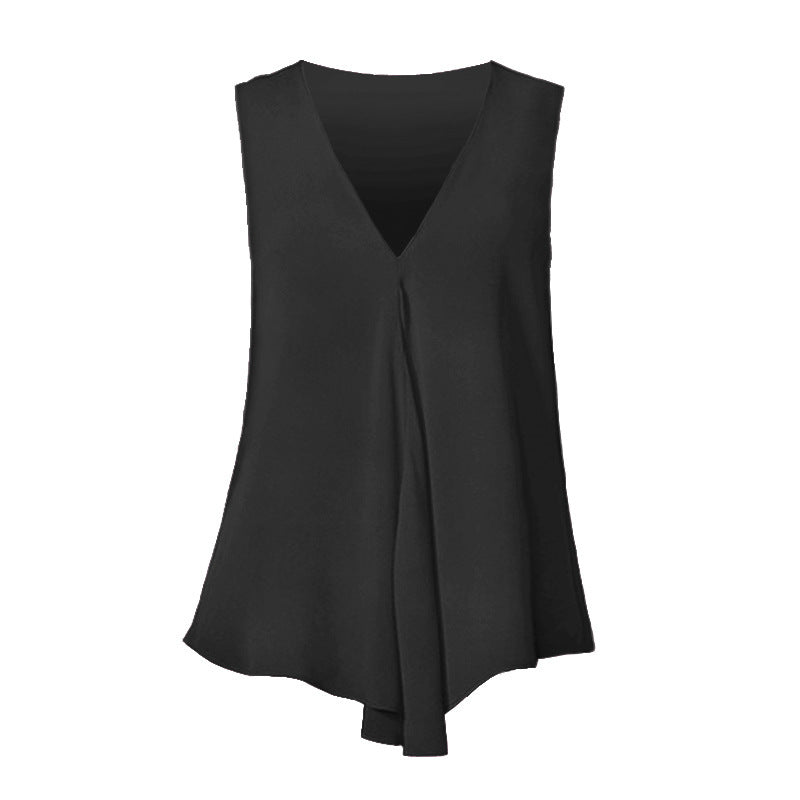 Women's loose sleeveless vest - Amazhona 