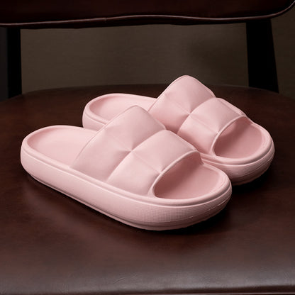 Couple Indoor Shoes Thick-soled EVA Bathroom Slippers - Amazhona 