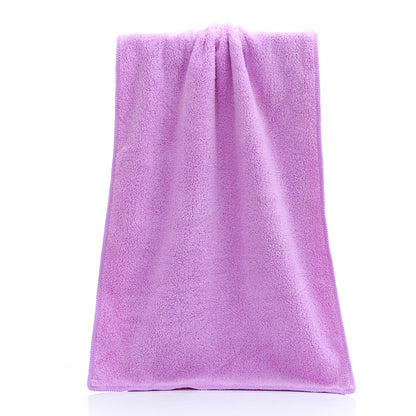 Coral fleece microfiber towel - Amazhona 