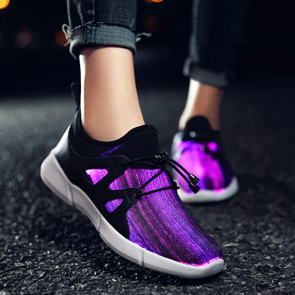 LED luminous mesh shoes - Amazhona 